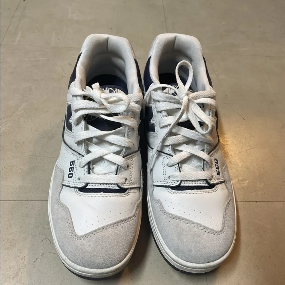 New balance 550 navy blue/white/gray